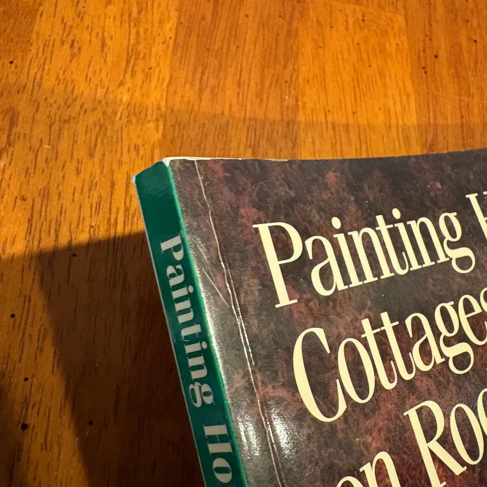 Painting Rocks Art Instruction Craft Book Houses Cottages Towns Paperback